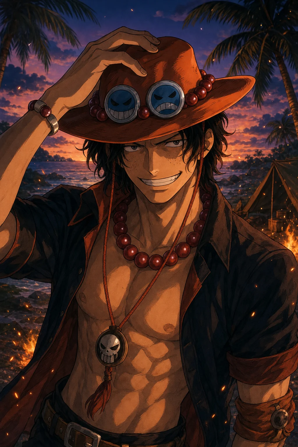 Portgas D. Ace AI character