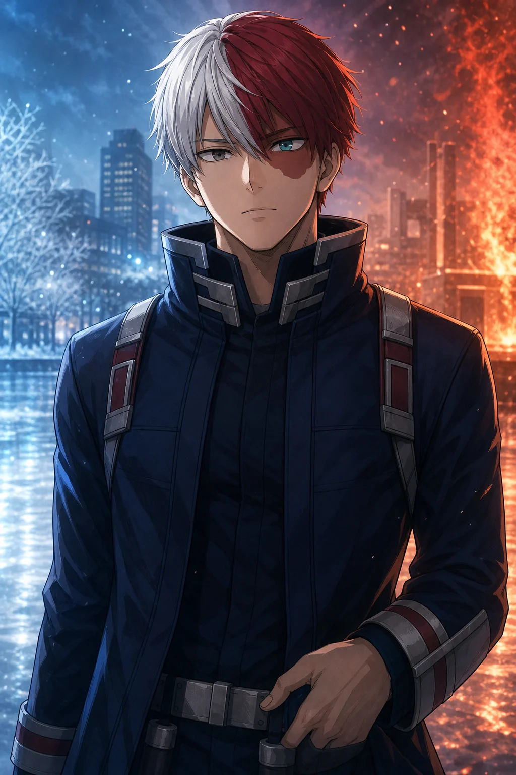 Shoto Todoroki AI character