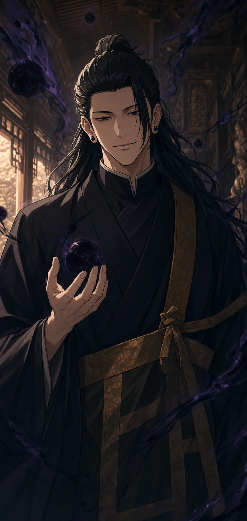 Suguru Geto AI Charismatic curse user · Adult AU character portrait