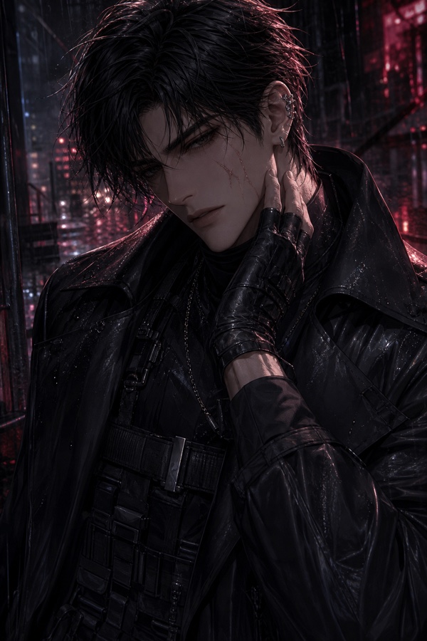 Cassian Wolfe AI character